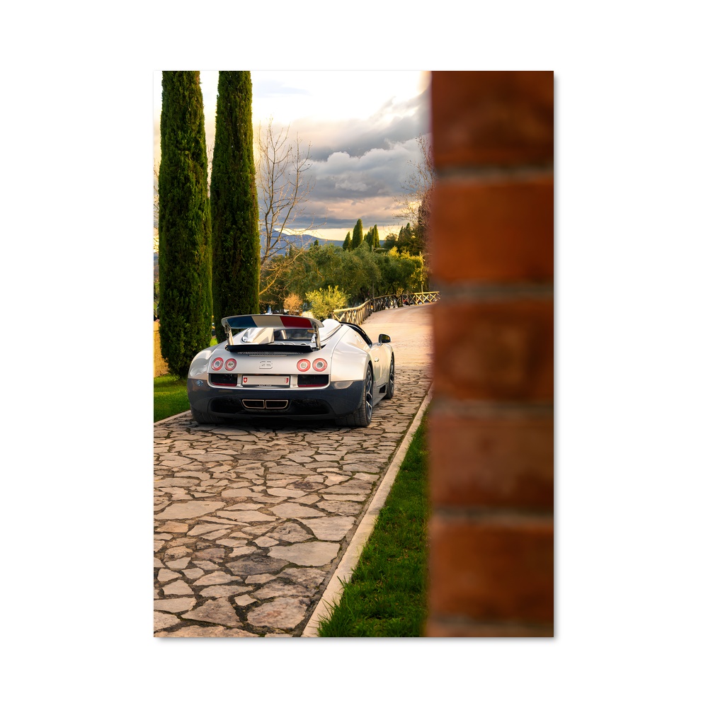 Poster Veyron sur Pavés